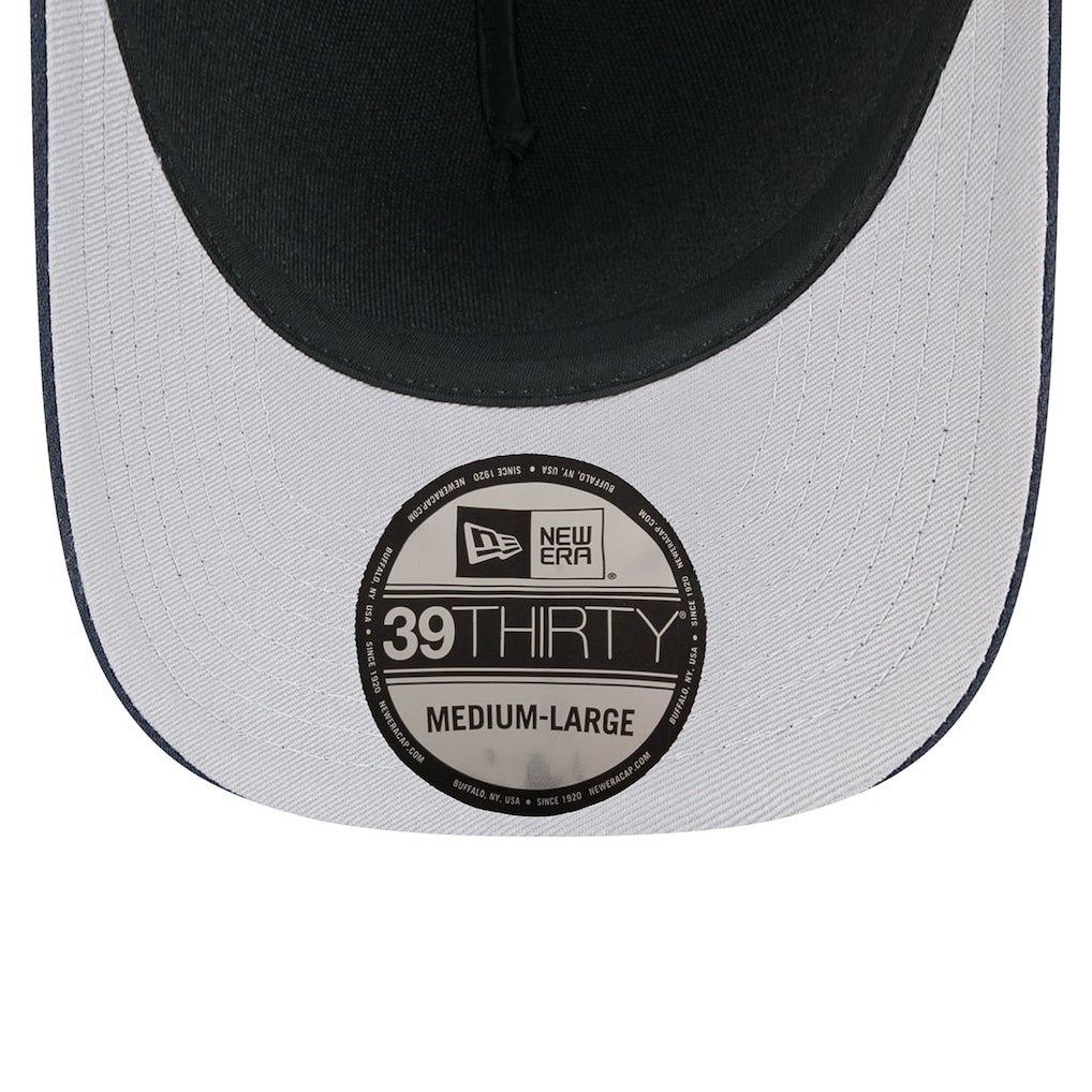Dallas Cowboys New Era 2025 NFL Draft 39THIRTY Flex Hat - Black/Navy Hats