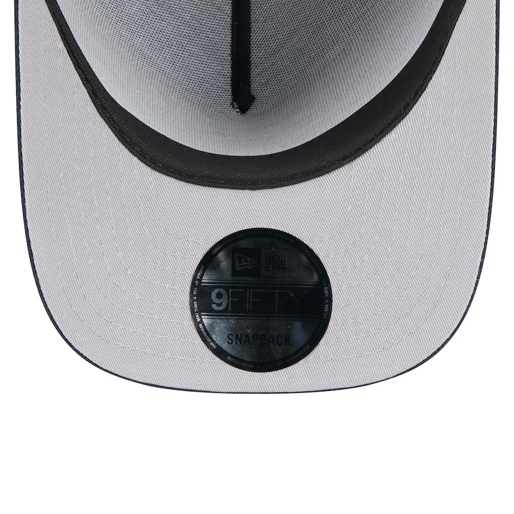 Dallas Cowboys New Era Youth 2025 NFL Draft A-Frame 9FIFTY Snapback Hat - Black/Navy Hats