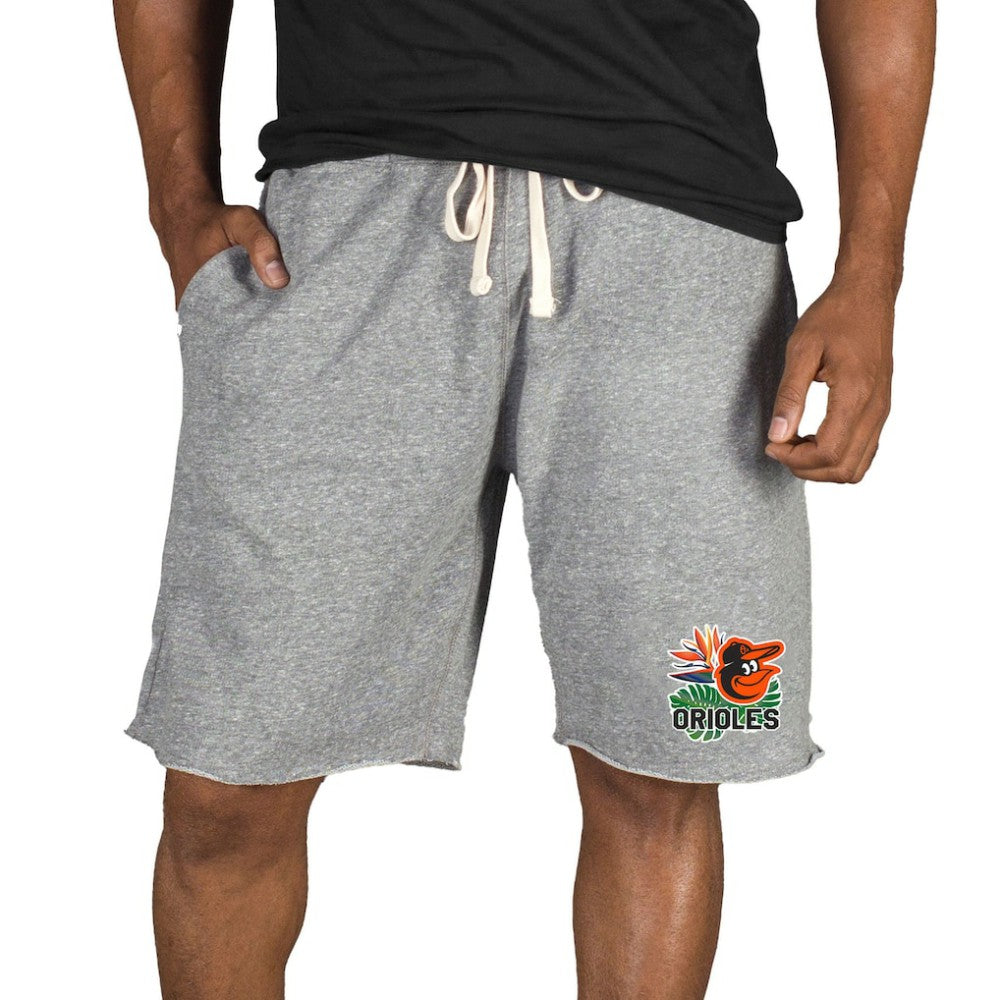 Baltimore Orioles Concepts Sport Mainstream Tri-Blend Shorts - Gray Shorts