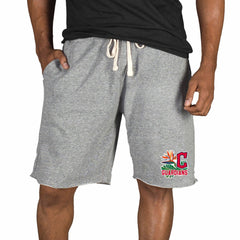 Cleveland Guardians Concepts Sport Mainstream Tri-Blend Shorts - Gray Shorts