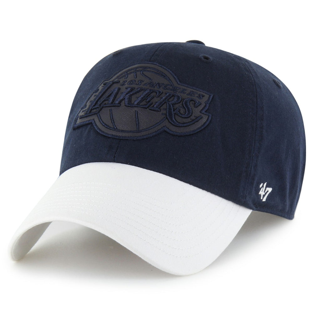 Los Angeles Lakers '47 x Tommy Hilfiger Courtside Cleanup Adjustable Hat Navy/White - 47 brand
