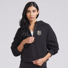 Vegas Golden Knights lululemon Women's Scuba Oversized Half-Zip Hoodie - Black | US 202151259
