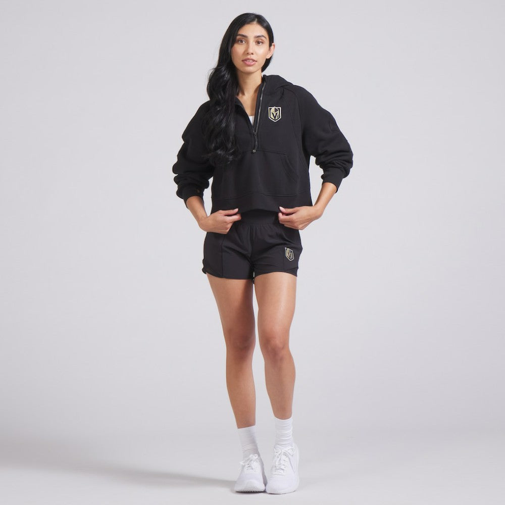 Vegas Golden Knights lululemon Women's Scuba Oversized Half-Zip Hoodie - Black | US 202151259