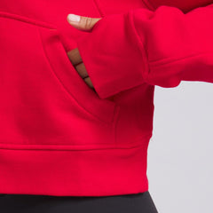 New York Rangers lululemon Women's Scuba Oversized Half-Zip Hoodie - True Red | US 202151260