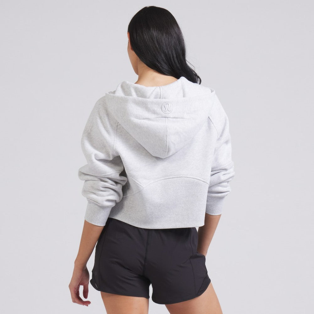 Vegas Golden Knights lululemon Women's Scuba Oversized Half-Zip Hoodie - Heathered Core Ultra Light Grey | US 202151261
