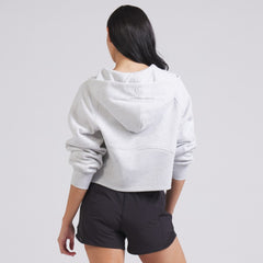 Vegas Golden Knights lululemon Women's Scuba Oversized Half-Zip Hoodie - Heathered Core Ultra Light Grey | US 202151261