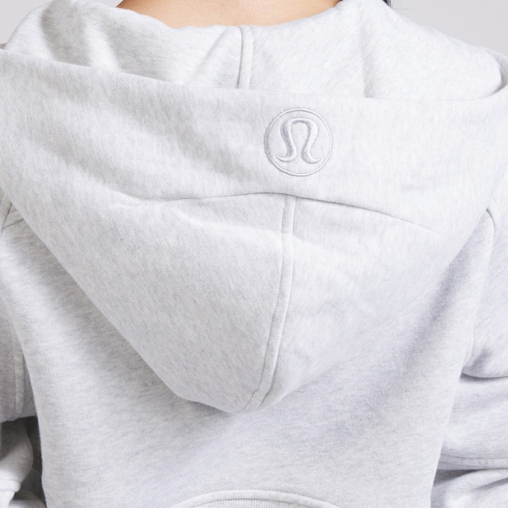 Vegas Golden Knights lululemon Women's Scuba Oversized Half-Zip Hoodie - Heathered Core Ultra Light Grey | US 202151261