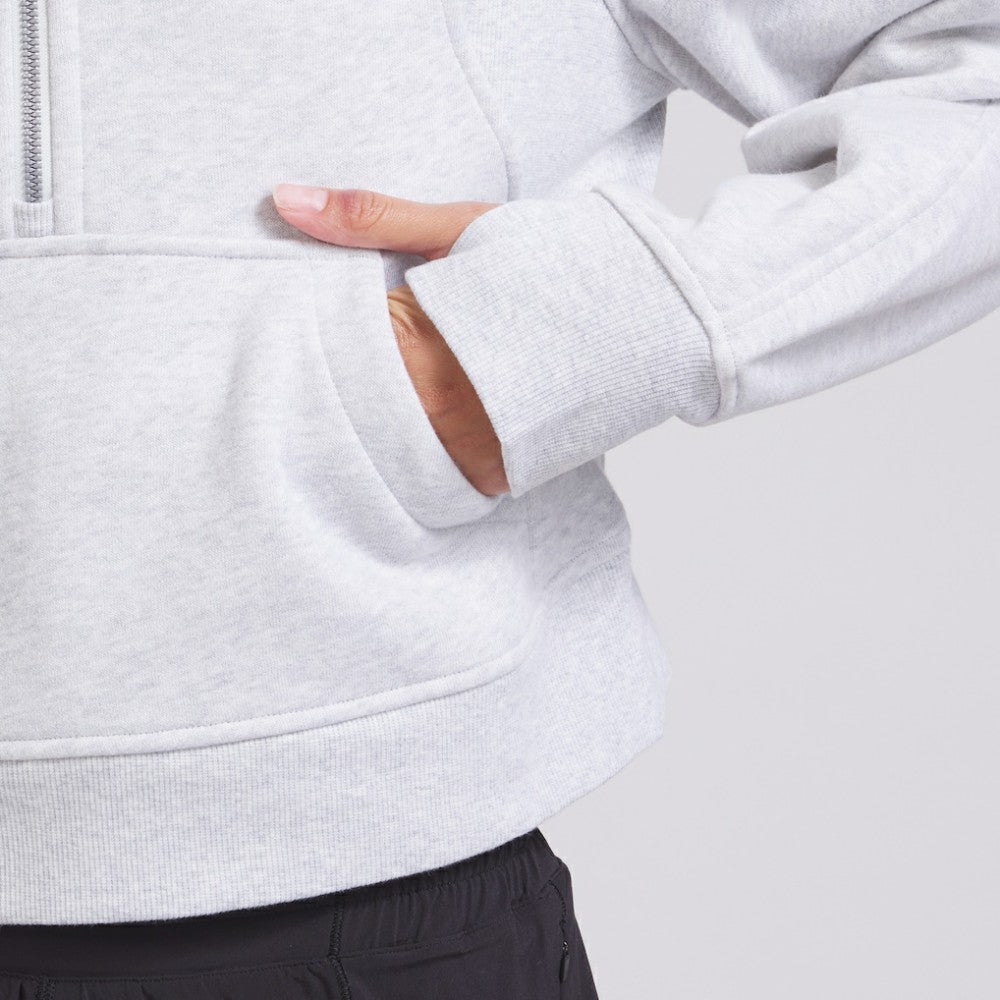 Vegas Golden Knights lululemon Women's Scuba Oversized Half-Zip Hoodie - Heathered Core Ultra Light Grey | US 202151261