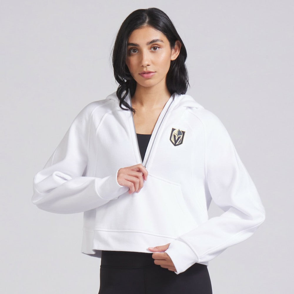 Vegas Golden Knights lululemon Women's Scuba Oversized Half-Zip Hoodie - White | US 202151262