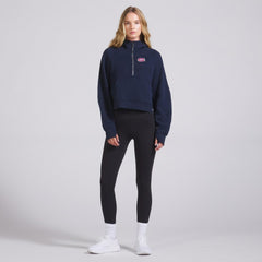 Montreal Canadiens lululemon Women's Scuba Oversized Half-Zip Hoodie - True Navy | US 202151264