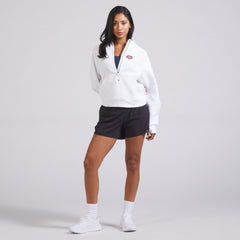 Montreal Canadiens lululemon Women's Scuba Oversized Half-Zip Hoodie - White | US 202151265