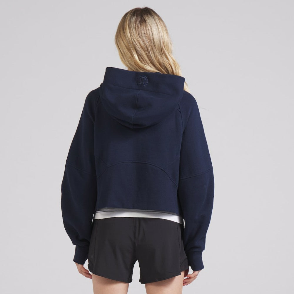 Seattle Kraken lululemon Women's Scuba Oversized Half-Zip Hoodie - True Navy | US 202151268