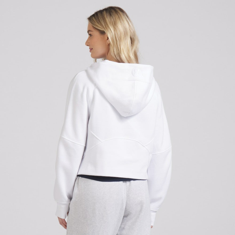 Seattle Kraken lululemon Women's Scuba Oversized Half-Zip Hoodie - White | US 202151270