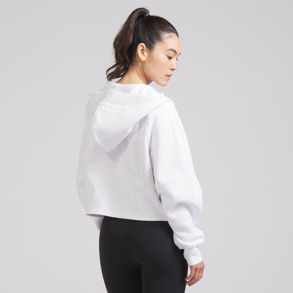Chicago Blackhawks lululemon Women's Scuba Oversized Half-Zip Hoodie - White | US 202151276