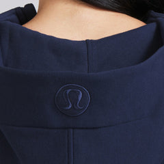 Edmonton Oilers lululemon Women's Scuba Oversized Half-Zip Hoodie - True Navy | US 202151279