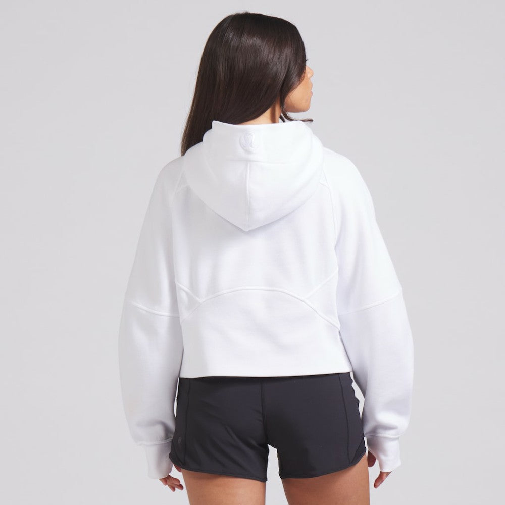 Edmonton Oilers lululemon Women's Scuba Oversized Half-Zip Hoodie - White | US 202151283