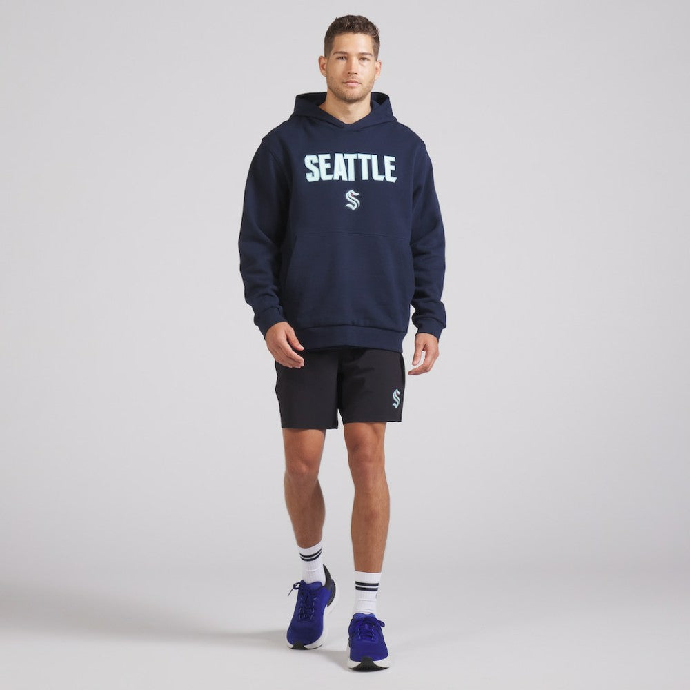 Seattle Kraken lululemon Steady State Pullover Hoodie - True Navy | US 202151361