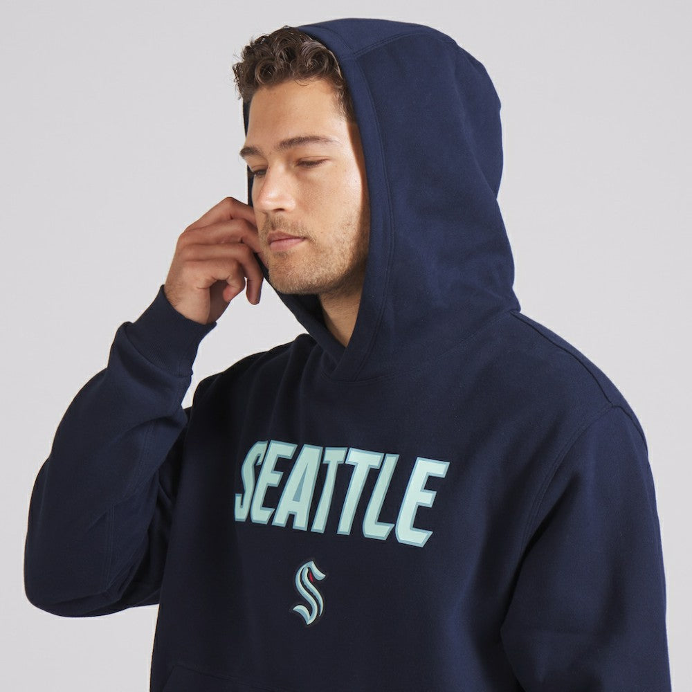 Seattle Kraken lululemon Steady State Pullover Hoodie - True Navy | US 202151361
