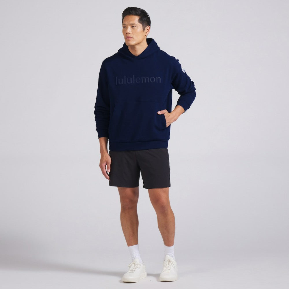 Edmonton Oilers lululemon Steady State Pullover Hoodie - True Navy | US 202151366