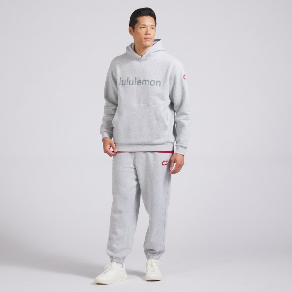 Montreal Canadiens lululemon Steady State Pullover Hoodie - Heathered Silver Drop | US 202151372
