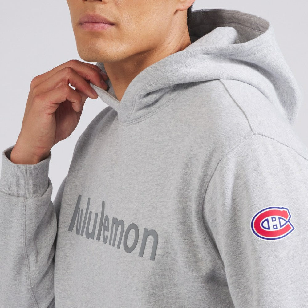 Montreal Canadiens lululemon Steady State Pullover Hoodie - Heathered Silver Drop | US 202151372