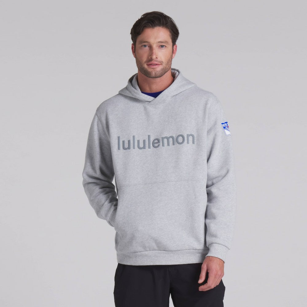 New York Rangers lululemon Steady State Pullover Hoodie - Heathered Silver Drop | US 202151375