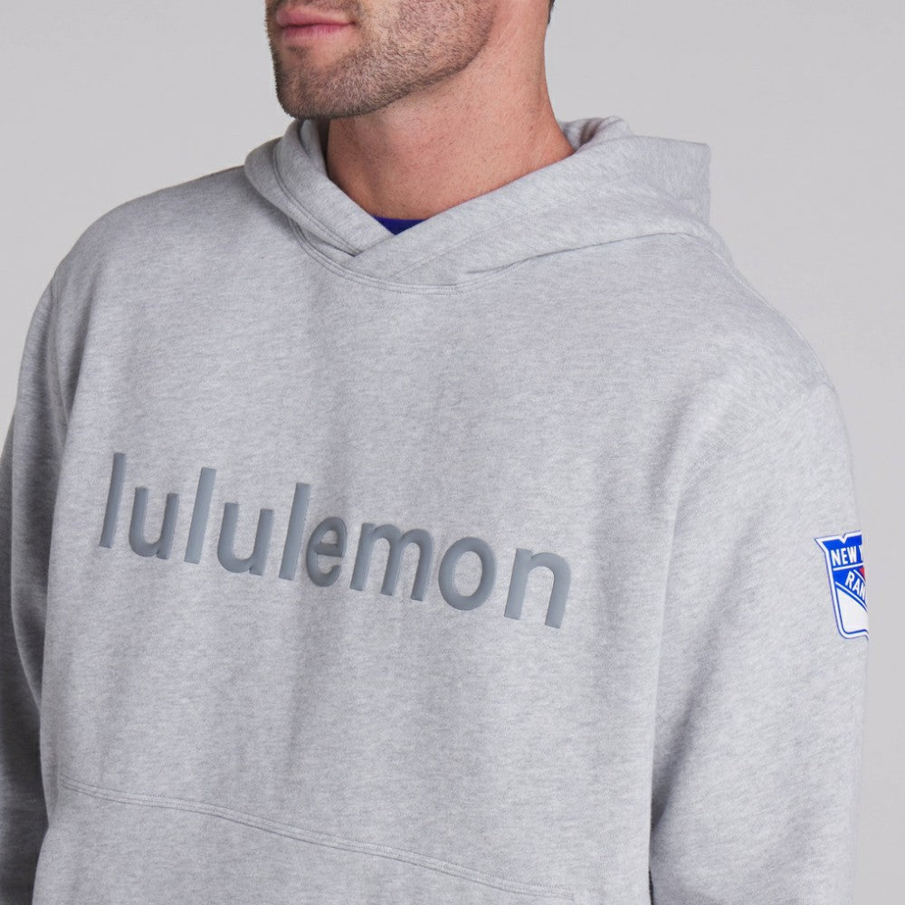 New York Rangers lululemon Steady State Pullover Hoodie - Heathered Silver Drop | US 202151375