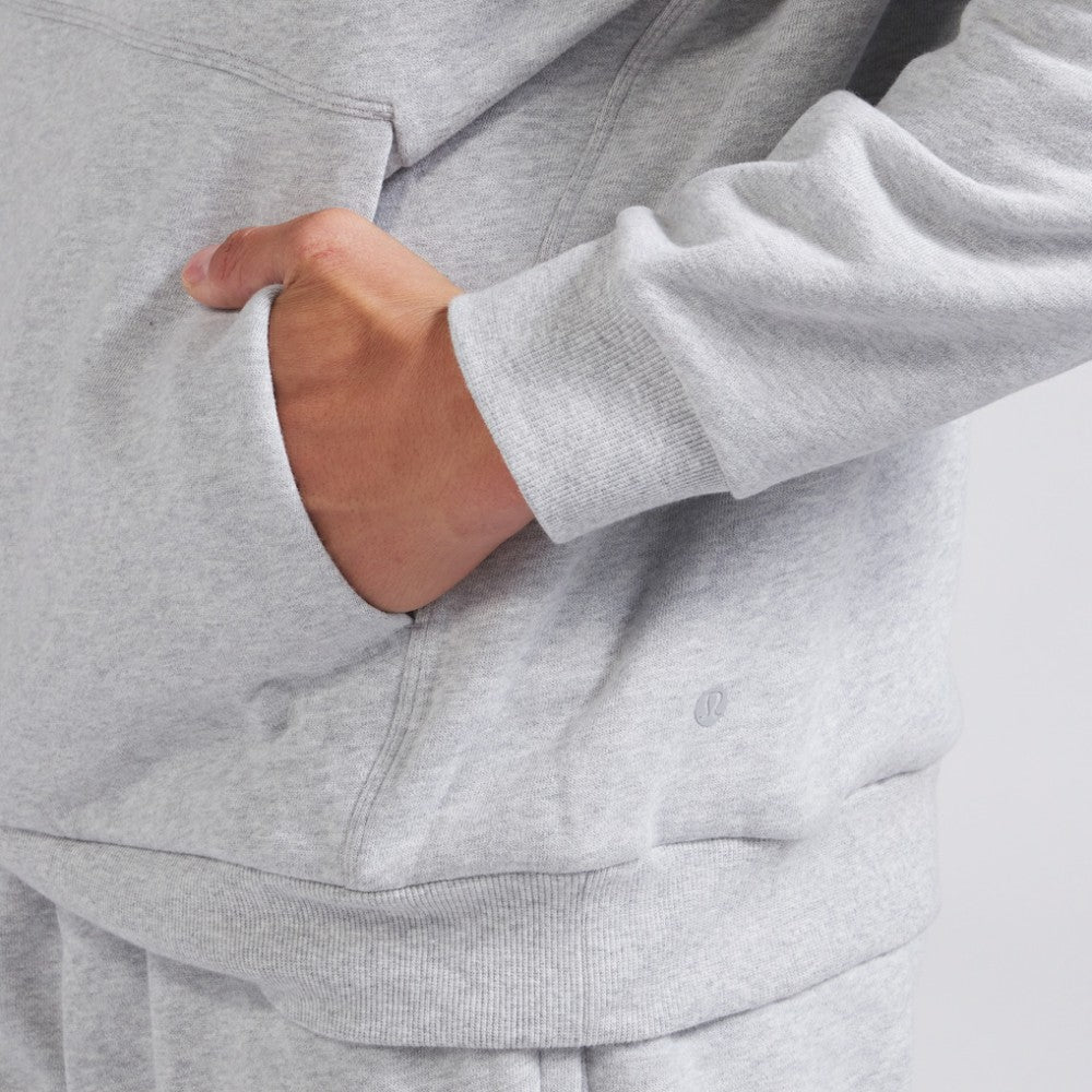 New York Rangers lululemon Steady State Pullover Hoodie - Heathered Silver Drop | US 202151375