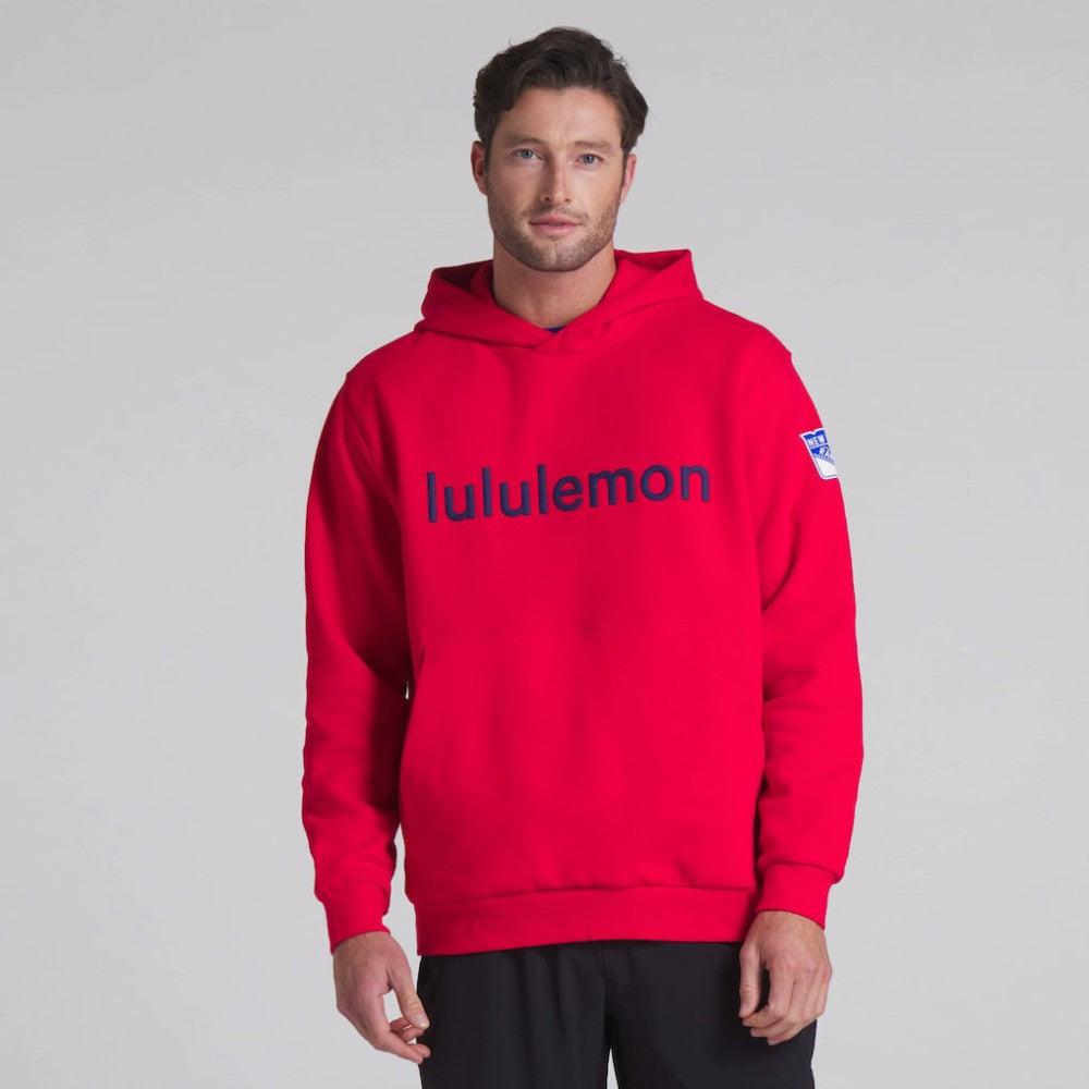 New York Rangers lululemon Steady State Pullover Hoodie - True Red | US 202151376