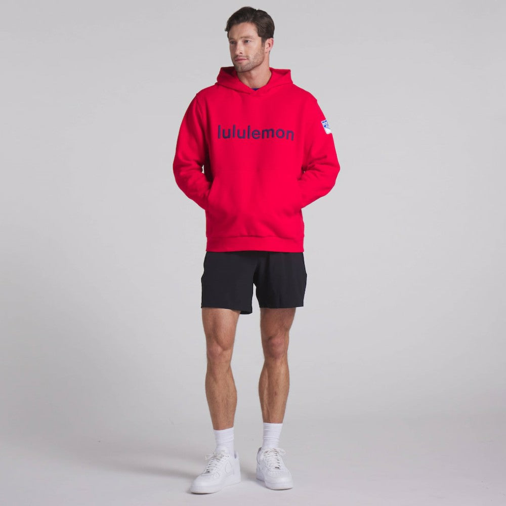 New York Rangers lululemon Steady State Pullover Hoodie - True Red | US 202151376
