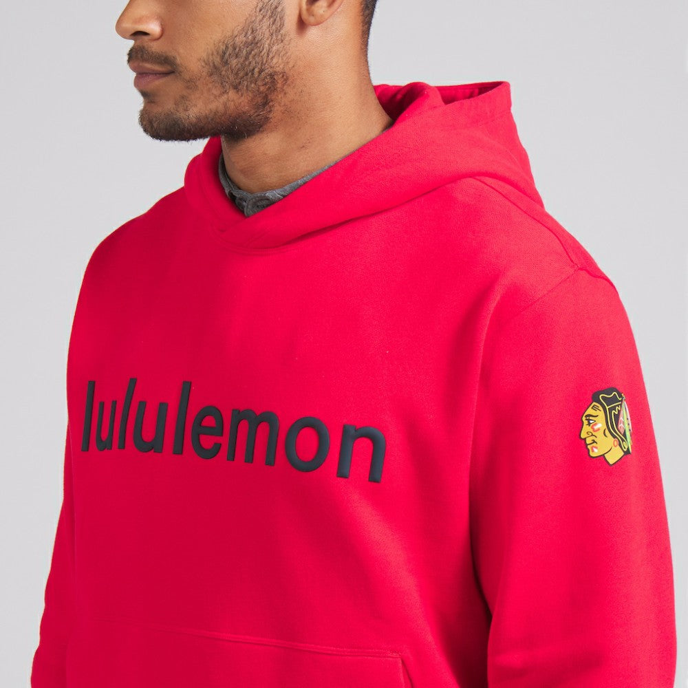 Chicago Blackhawks lululemon Steady State Pullover Hoodie - True Red | US 202151386