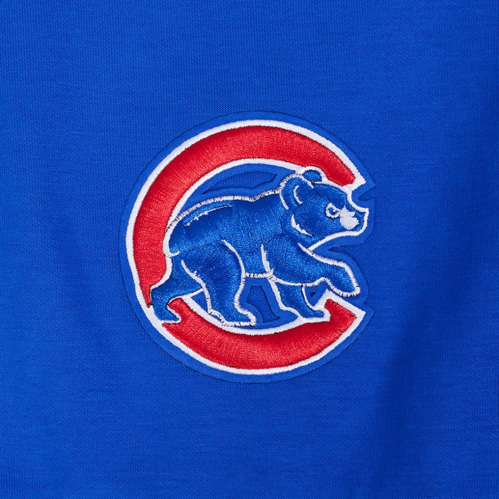 Chicago Cubs Pro Standard Women's Game Day Classics Crewneck Pullover Sweatshirt - Royal Pullover