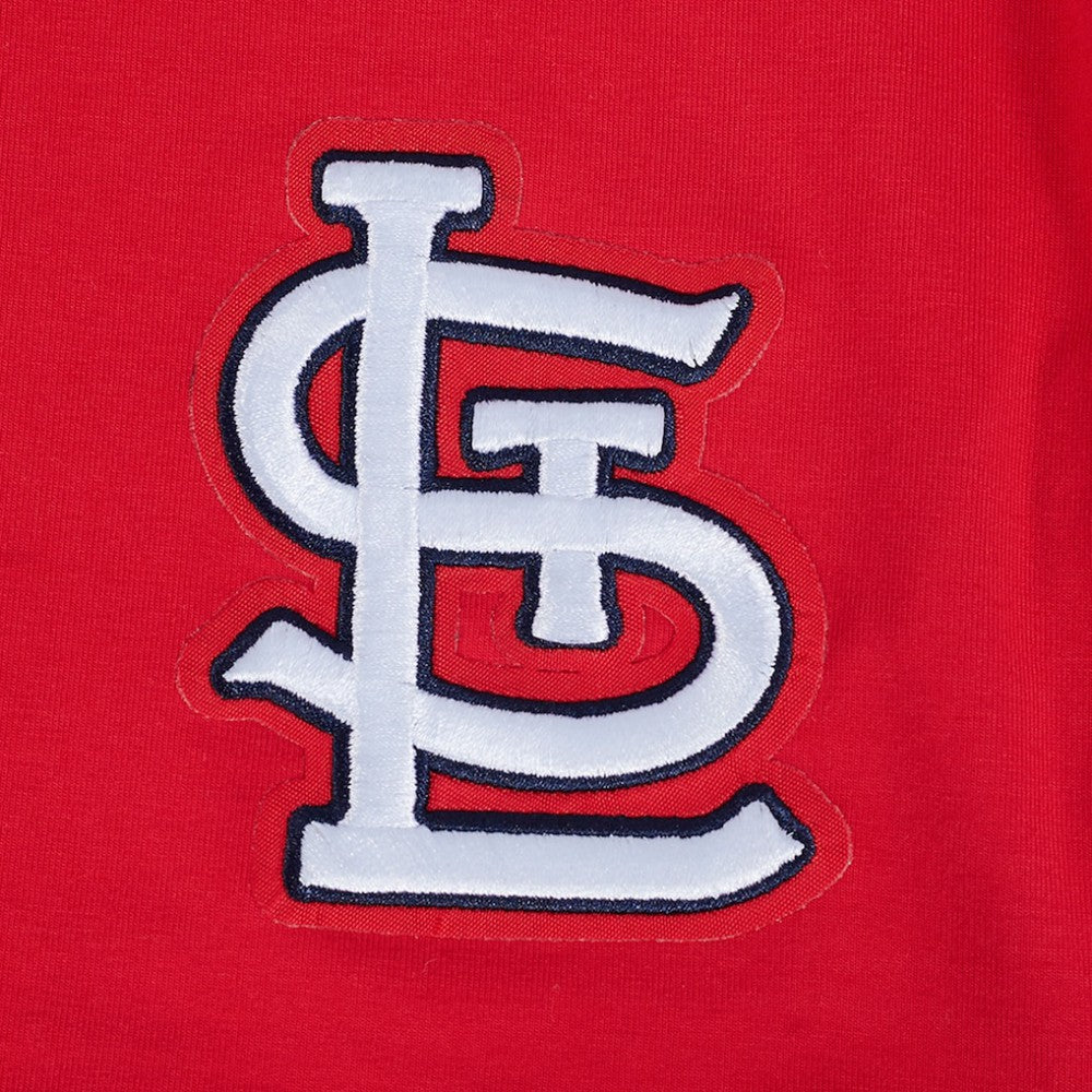 St. Louis Cardinals Pro Standard Women's Game Day Classics Baby Doll Cropped T-Shirt - Red T-shirts