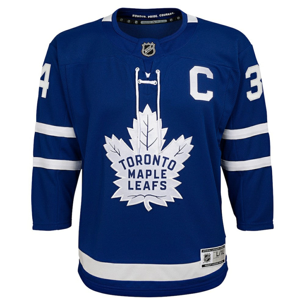 Auston Matthews Toronto Maple Leafs Youth Home Premier Player Jersey - Blue | US 202152563