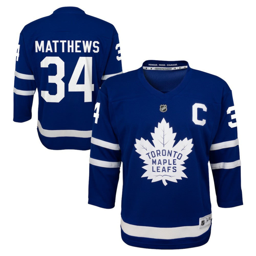 Auston Matthews Toronto Maple Leafs Youth Home Replica Player Jersey - Blue | US 202152565