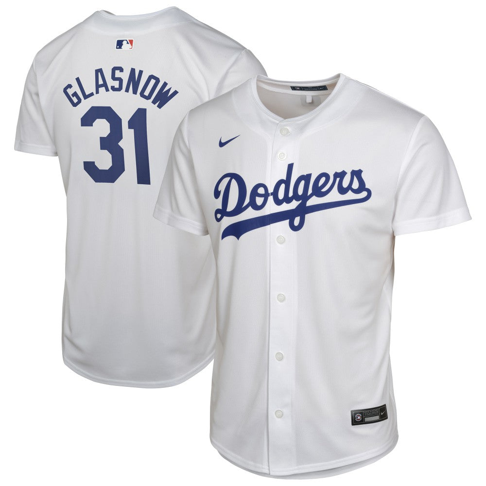 Tyler Glasnow Los Angeles Dodgers Nike Youth Home Player Game Jersey - White Jerseys