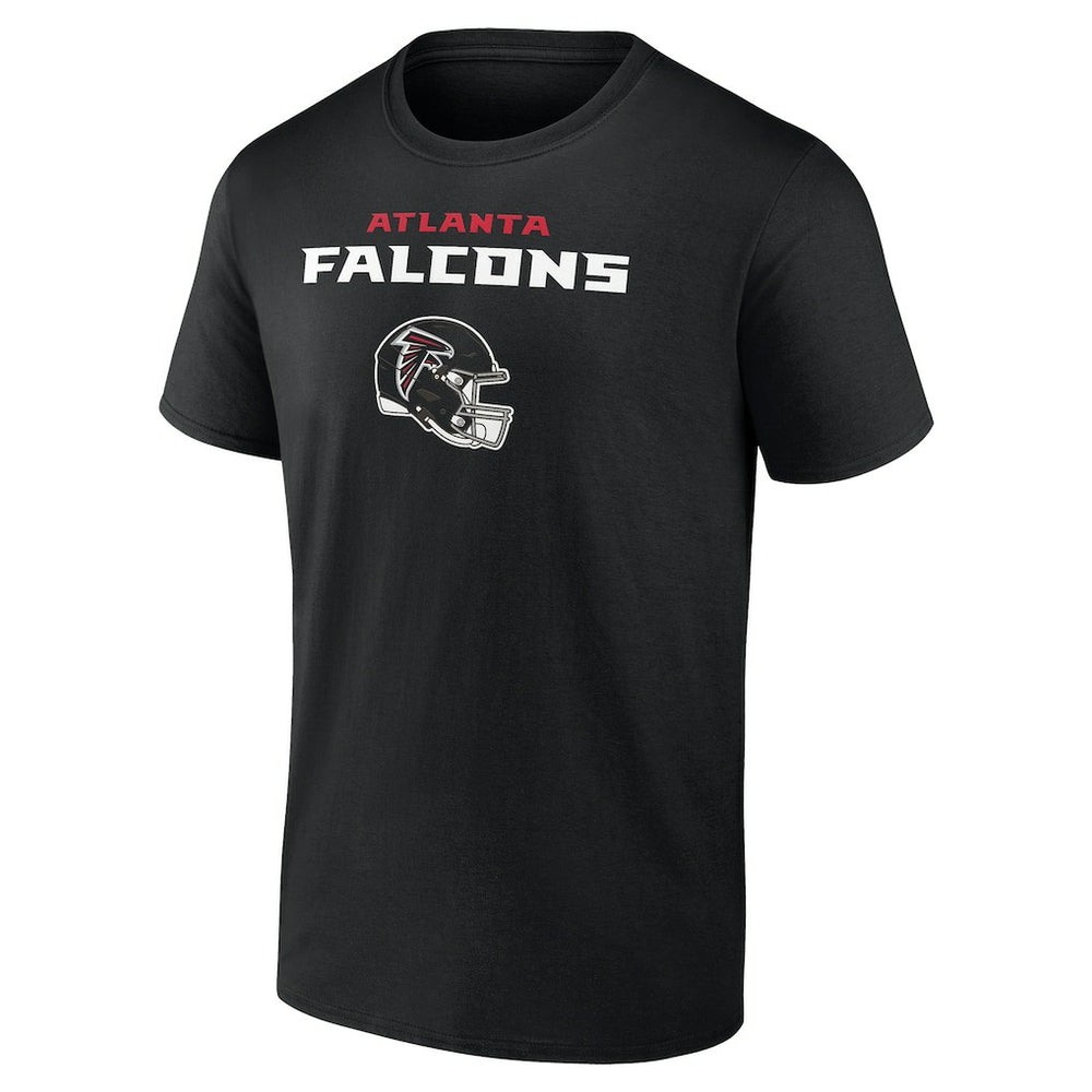 Michael Penix Jr. Atlanta Falcons Name & Number Team Wordmark T-Shirt - Black T-shirts