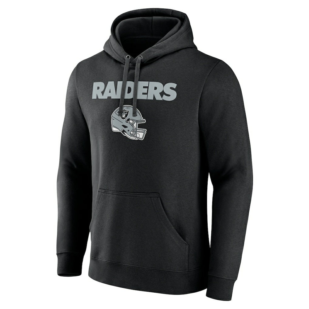 Brock Bowers Las Vegas Raiders Name & Number Team Wordmark Pullover Hoodie - Black Hoodies