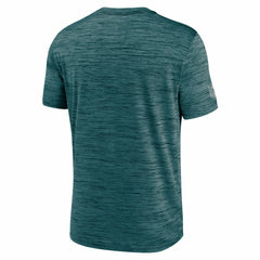 Philadelphia Eagles Big & Tall Sideline Velocity Performance T-Shirt - Midnight Green T-shirts