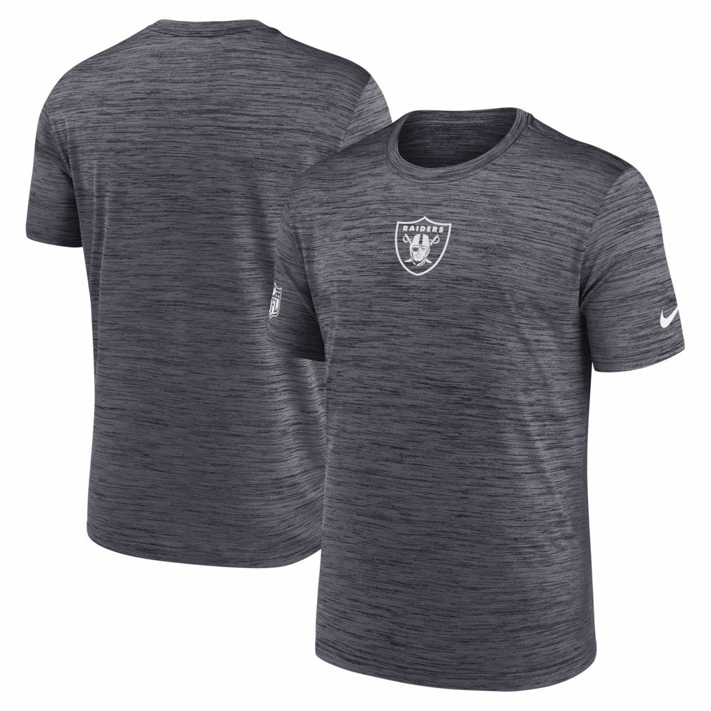 Las Vegas Raiders Big & Tall Sideline Velocity Performance T-Shirt - Black T-shirts