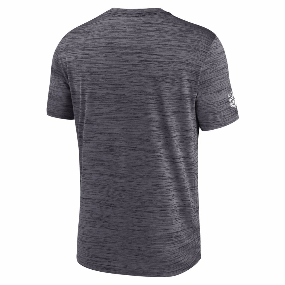 Las Vegas Raiders Big & Tall Sideline Velocity Performance T-Shirt - Black T-shirts