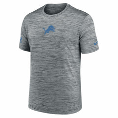 Detroit Lions Big & Tall Sideline Velocity Performance T-Shirt - Gray T-shirts