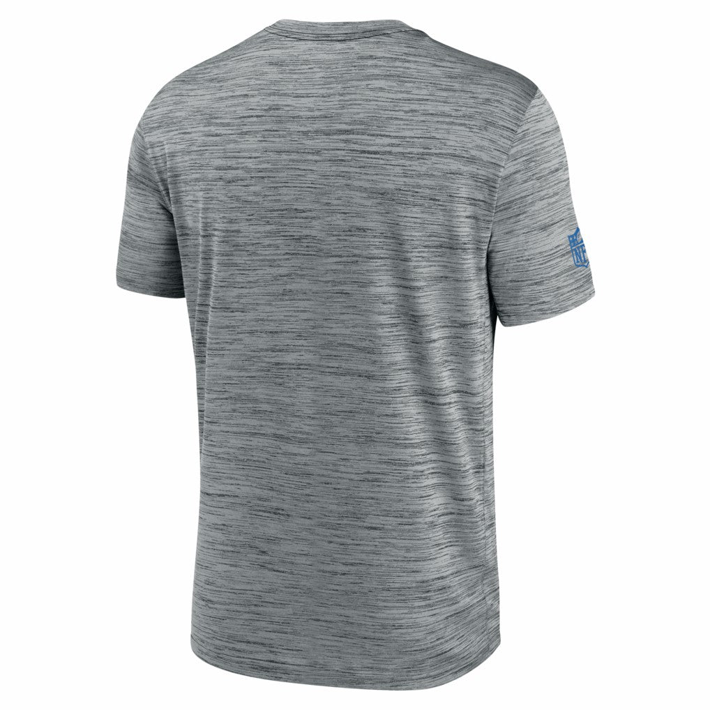 Detroit Lions Big & Tall Sideline Velocity Performance T-Shirt - Gray T-shirts