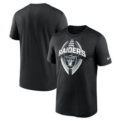 Las Vegas Raiders Big & Tall Primetime Legend Icon Performance T-Shirt - Black T-shirts