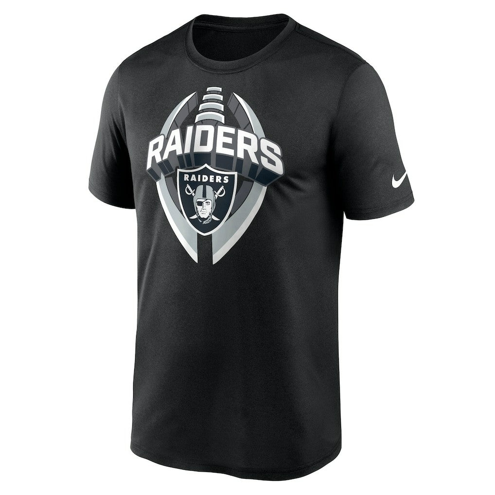 Las Vegas Raiders Big & Tall Primetime Legend Icon Performance T-Shirt - Black T-shirts