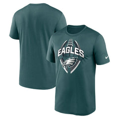 Philadelphia Eagles Big & Tall Primetime Legend Icon Performance T-Shirt - Midnight Green T-shirts