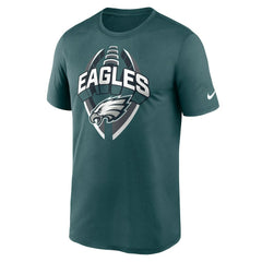 Philadelphia Eagles Big & Tall Primetime Legend Icon Performance T-Shirt - Midnight Green T-shirts