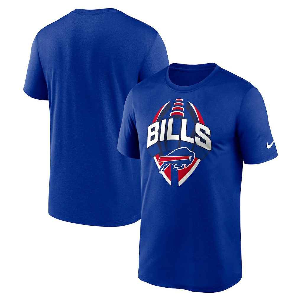 Buffalo Bills Big & Tall Primetime Legend Icon Performance T-Shirt - Royal T-shirts