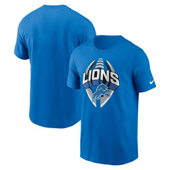 Detroit Lions Big & Tall Primetime Legend Icon Performance T-Shirt - Blue T-shirts