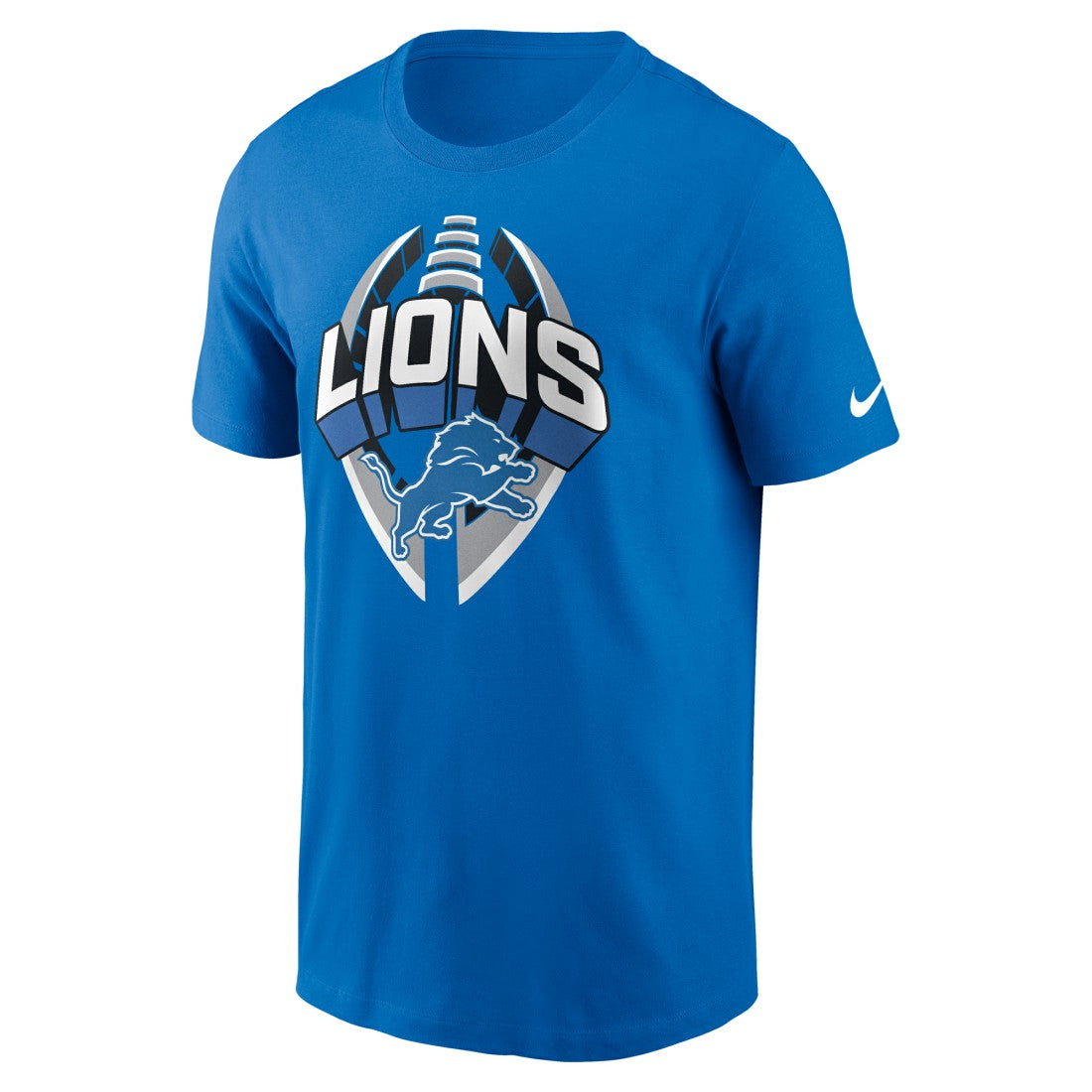 Detroit Lions Big & Tall Primetime Legend Icon Performance T-Shirt - Blue T-shirts